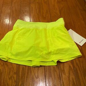 NWT LULULEMON PACE RIVAL SKIRT